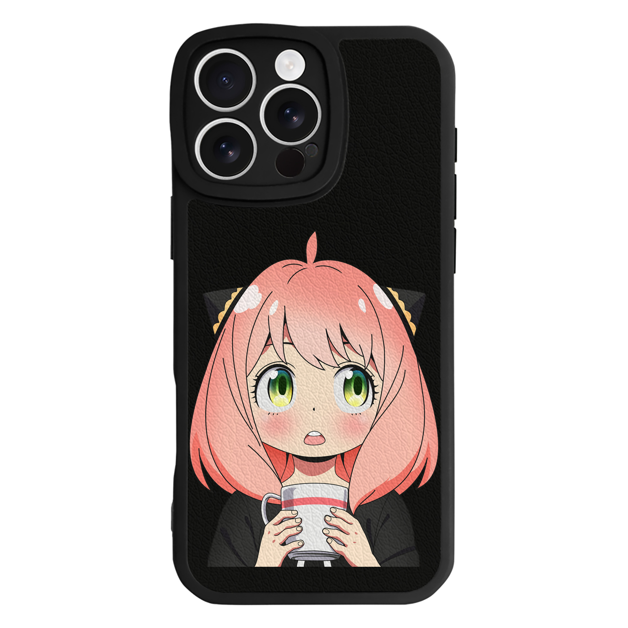 （画像用） SPY×FAMILY间谍家家酒 【iPhone 16シリーズ対応】シリコンスマホケース（レザー調） 材質：シリコン